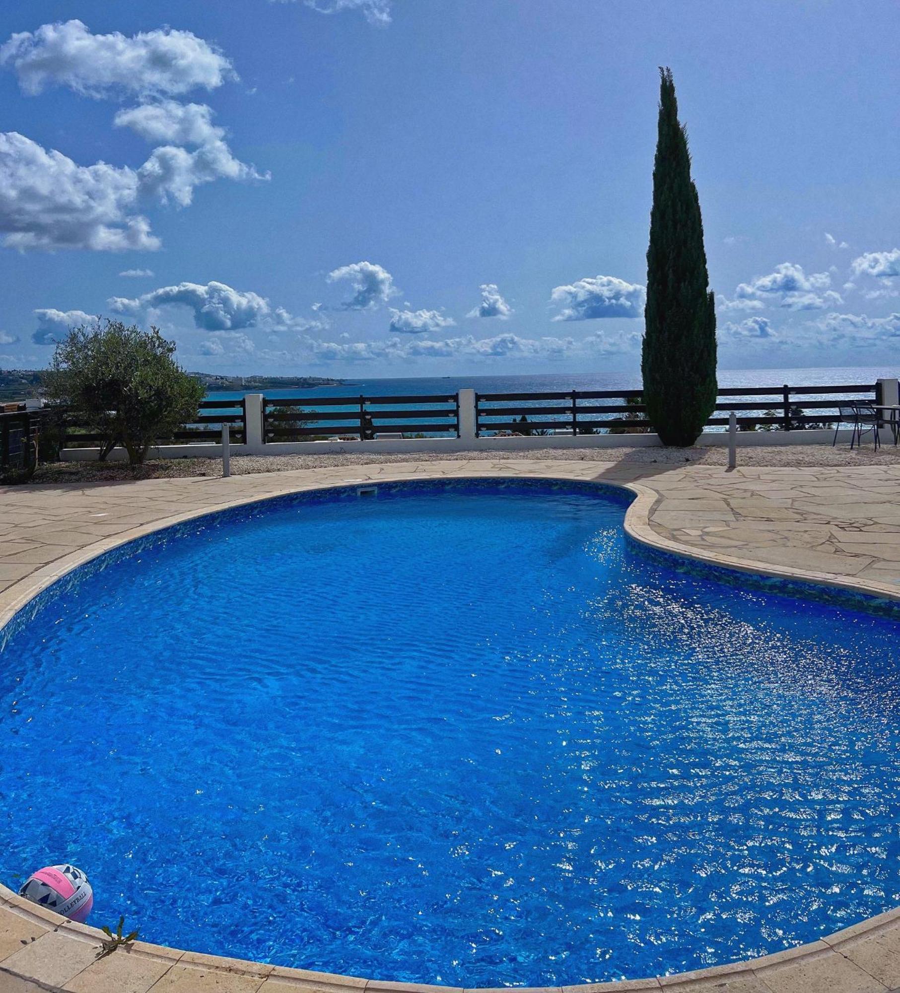 3 Bedroom Coral Bay Panorama Seaview Villa Pool Exterior photo